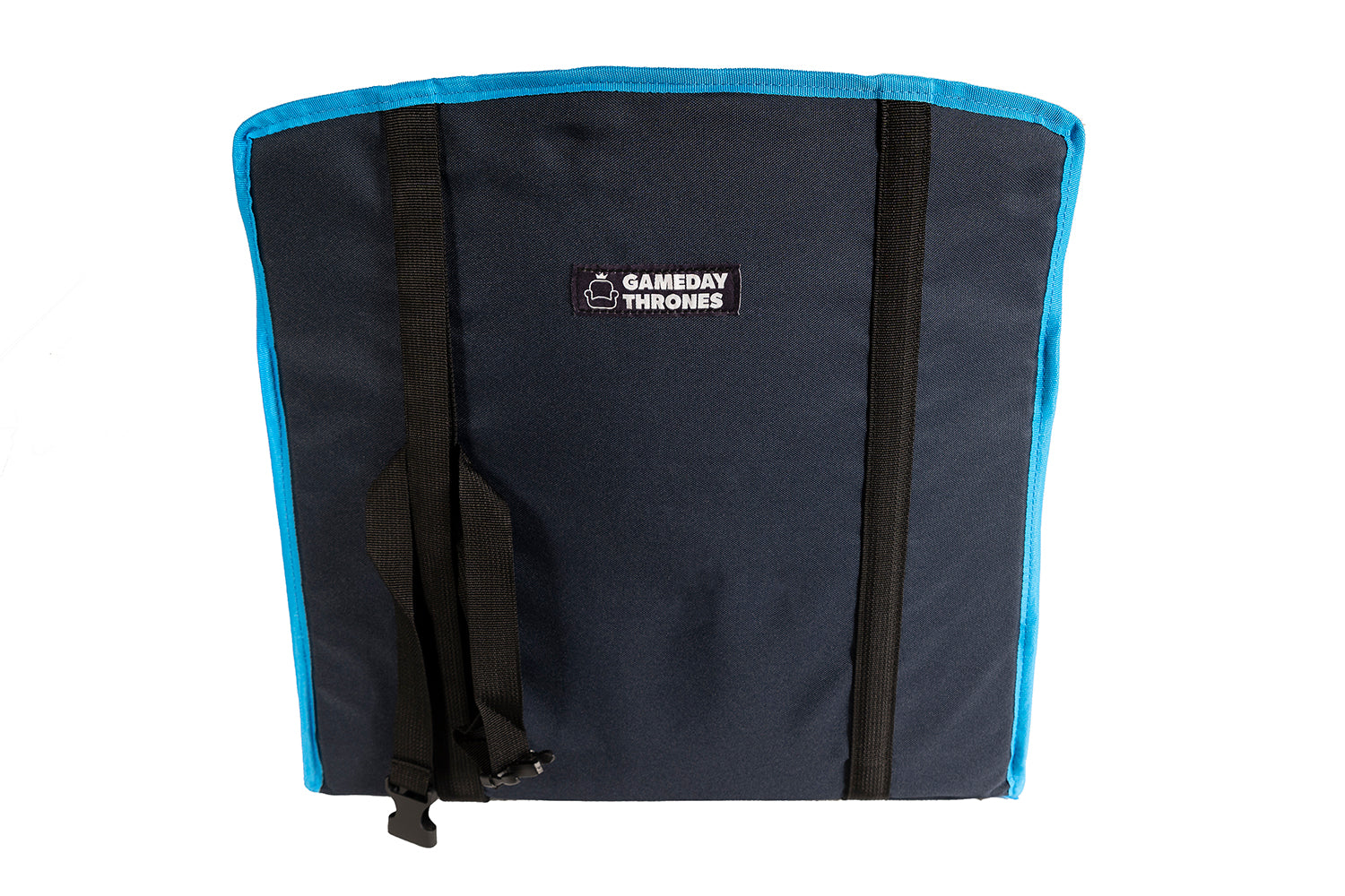 Gameday Throne™ - Cushioned Base + Back Support - The Icebreaker (Navy/Blue)