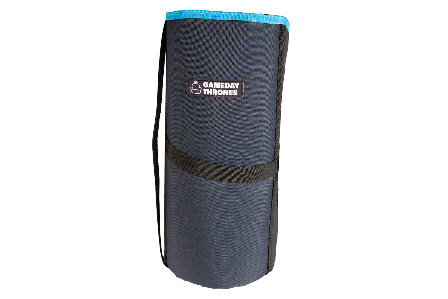 Gameday Throne™ - Cushioned Base + Back Support - The Icebreaker (Navy/Blue)