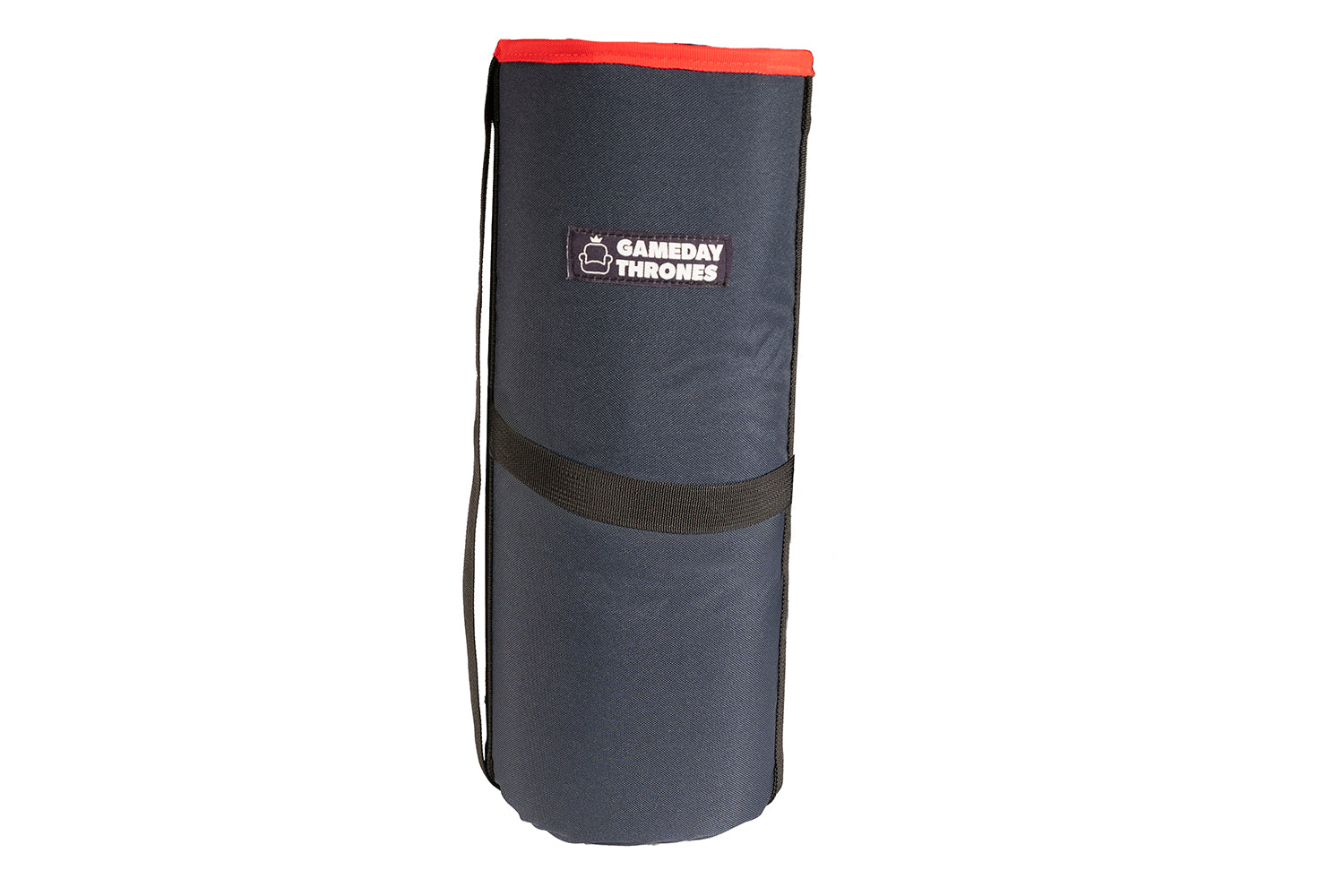 Gameday Throne™ - Cushioned Base + Back Support - The Gamebreaker (Navy/Red)