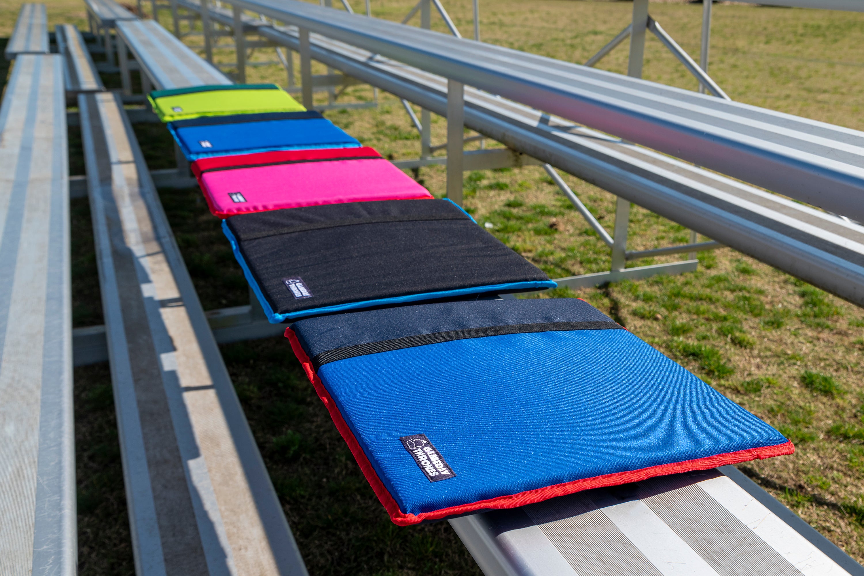 Gameday Throwdown™ - Lightweight Cushioned Base - The Shockwave (Black/ Blue)
